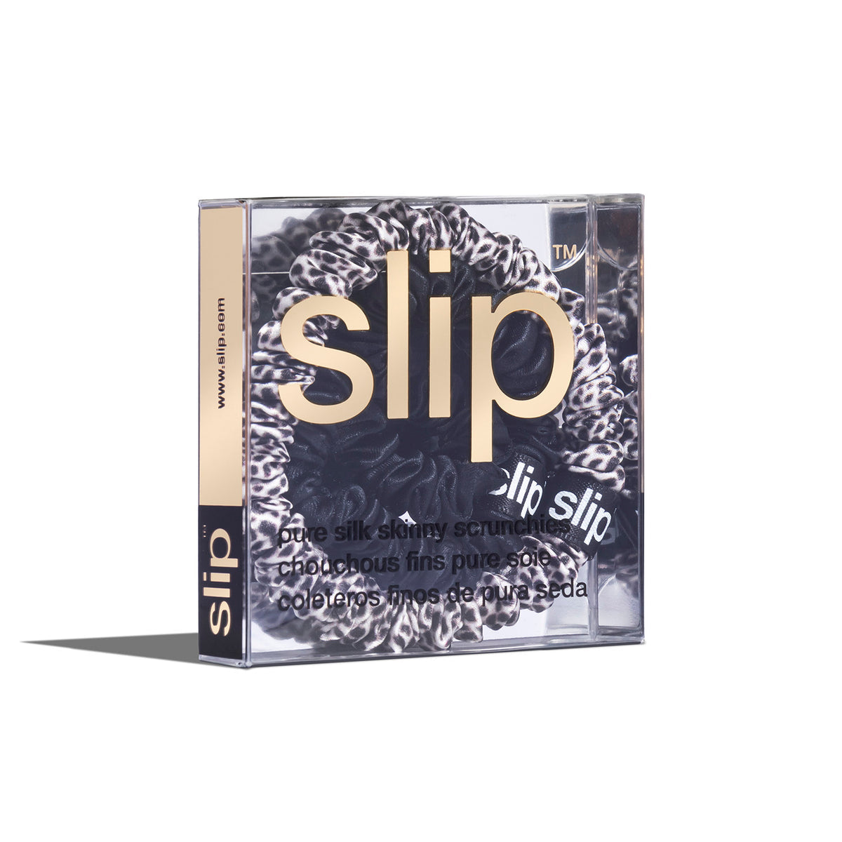 SLIP PURE SILK SKINNY SCRUNCHIES DUO