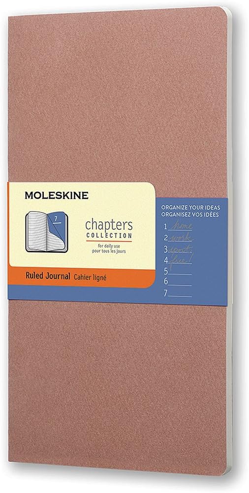 MOLESKINE RULED JOURNAL - ROSE